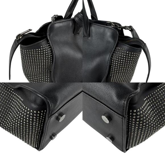 SAINT LAURENT Black Leather Shoulder Bag - Picture 3 of 5